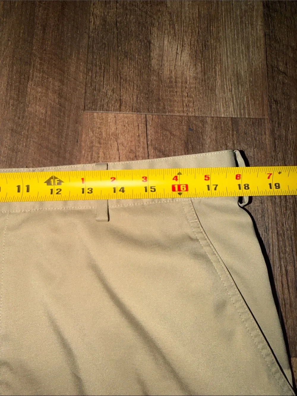 Nike Golf Pants Mens 34x32 Tan Performance Dri-FIT Flat Front319685--235